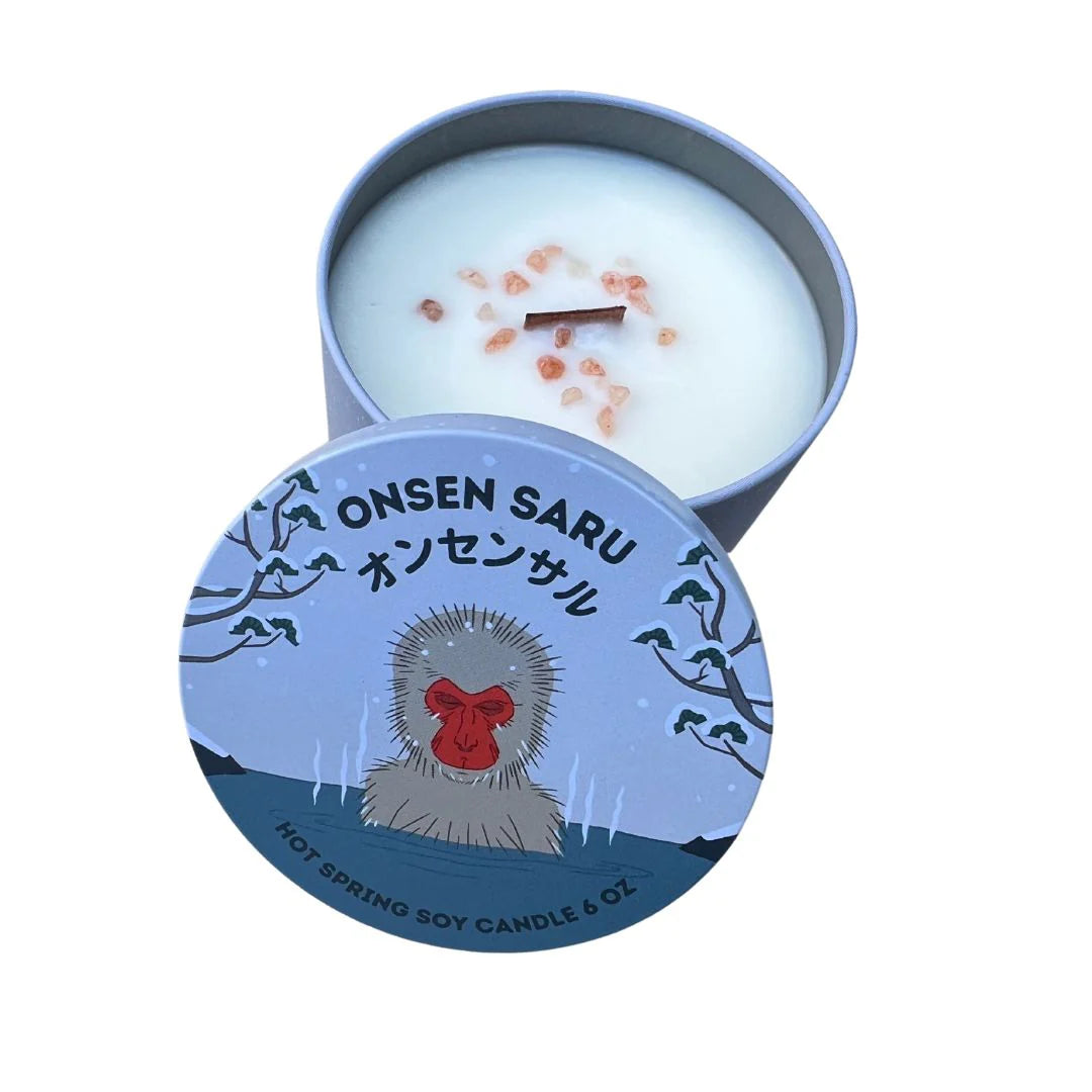 Onsen Saru Hot Spring Soy Candle **Limited Edition*